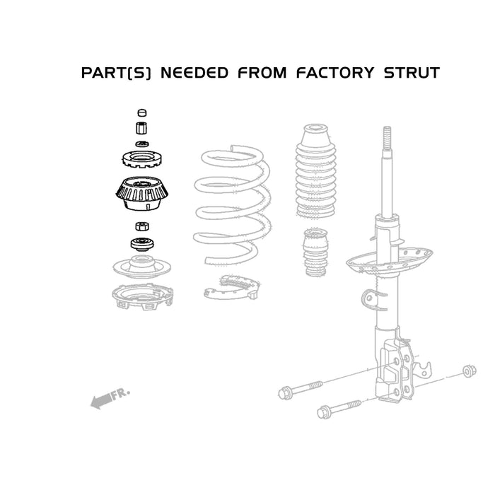 Honda Fit Coilovers (2009-2014) Rev9 Hyper Street II  - 32 Way Adjustable