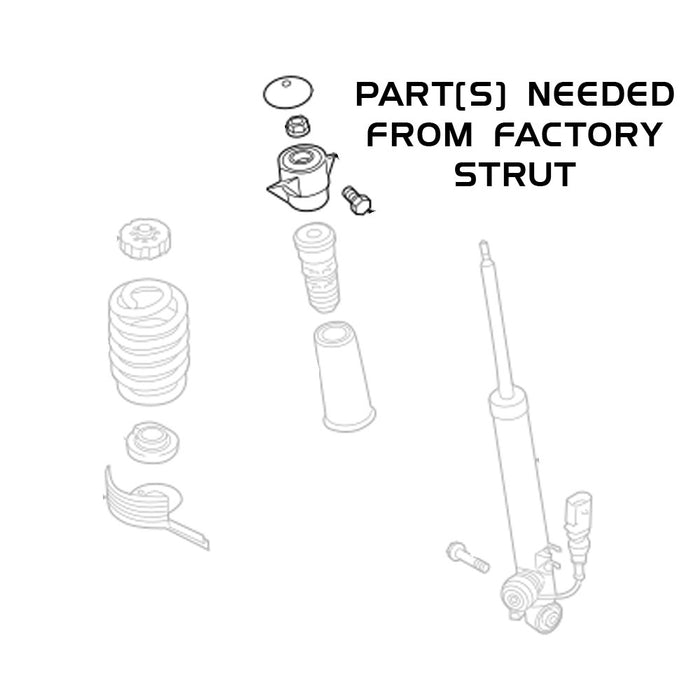 Audi A4 / A4 Quattro Sedan Coilovers (09-16) Rev9 Hyper Street II  - 32 Way Adjustable